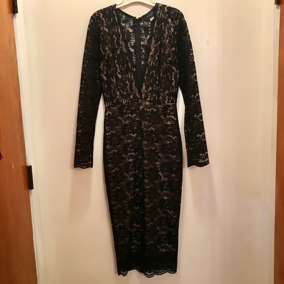 AKIRA Dresses & Skirts - Black Lace Dress